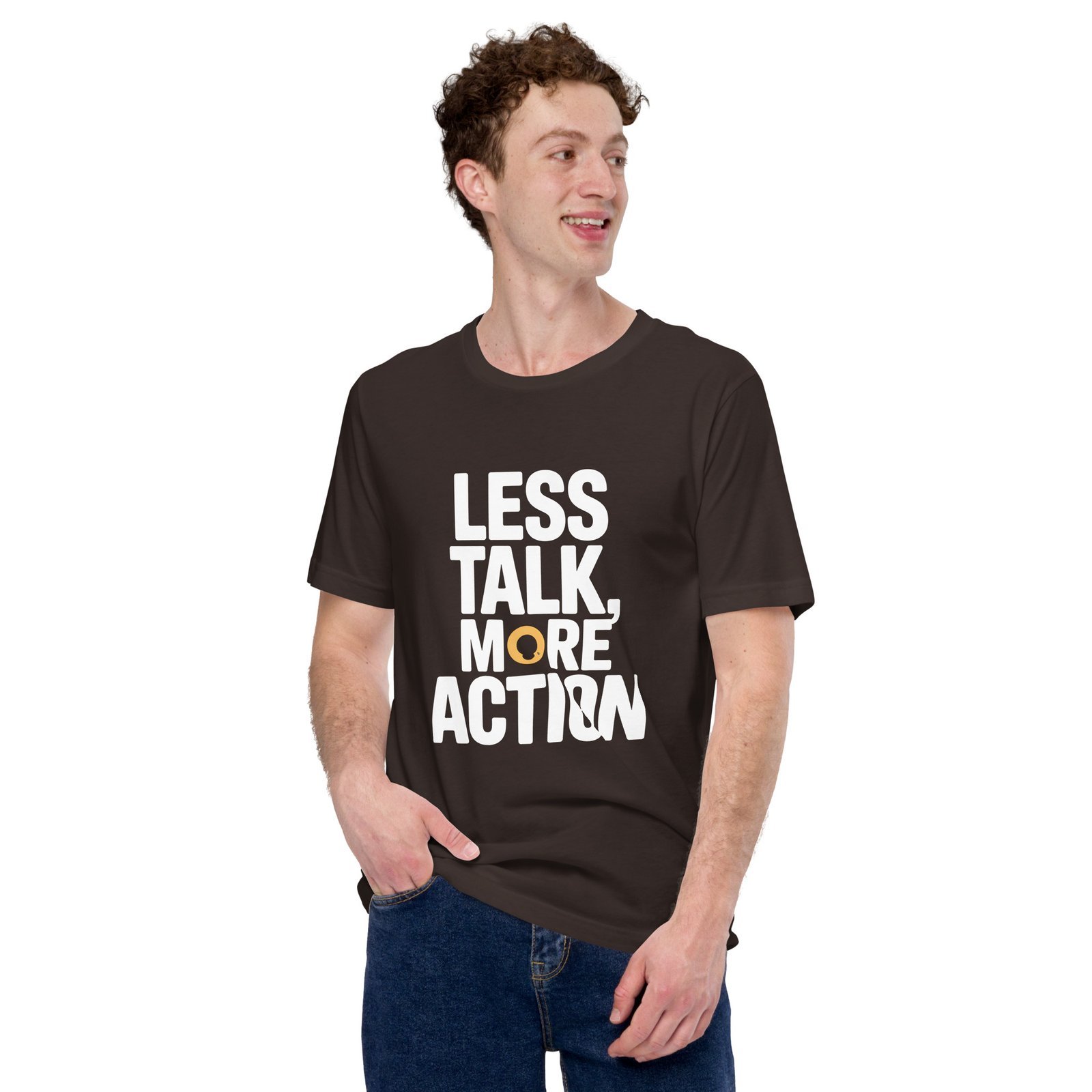Less Talk More Action t-shirt - Image 6