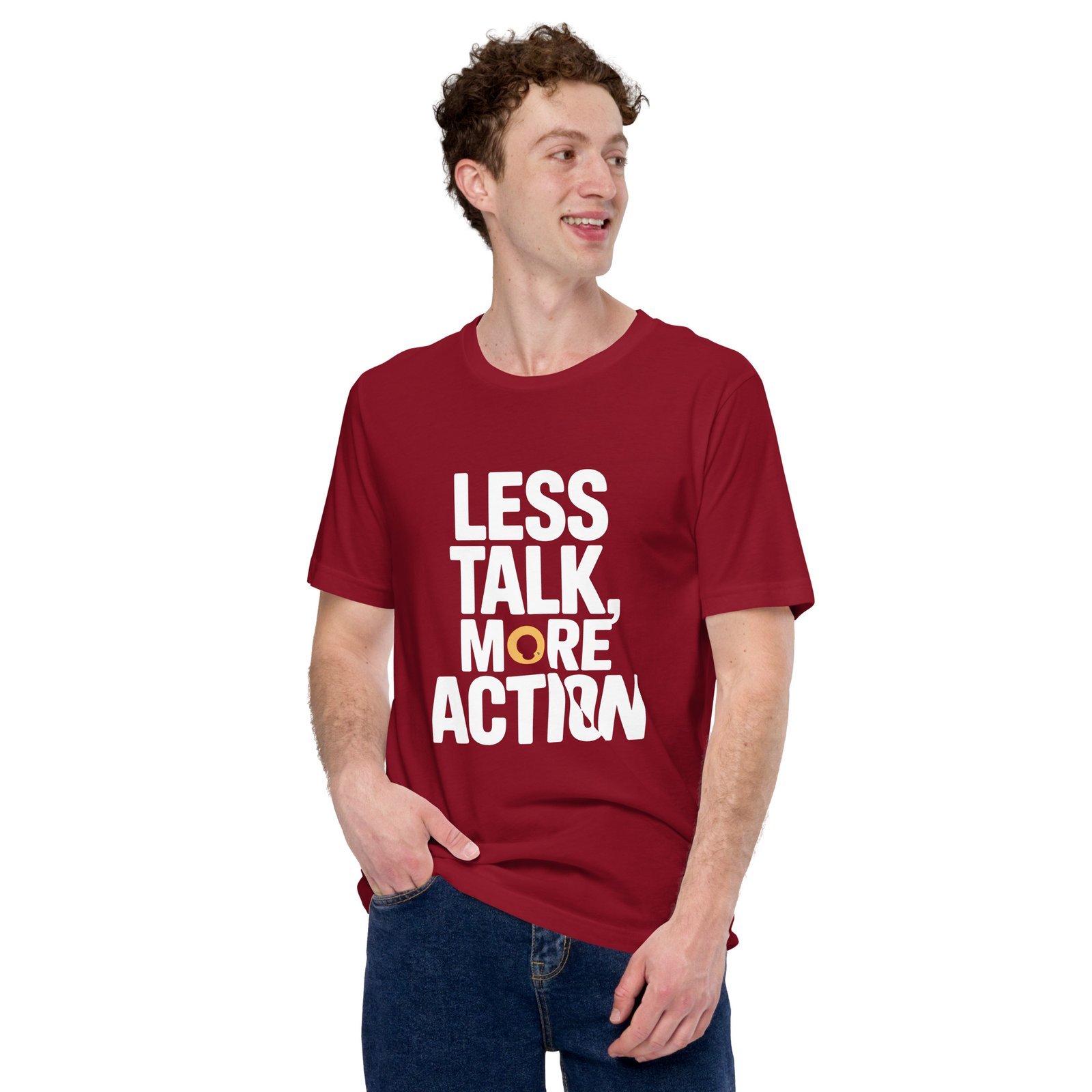 Less Talk More Action t-shirt - Image 5