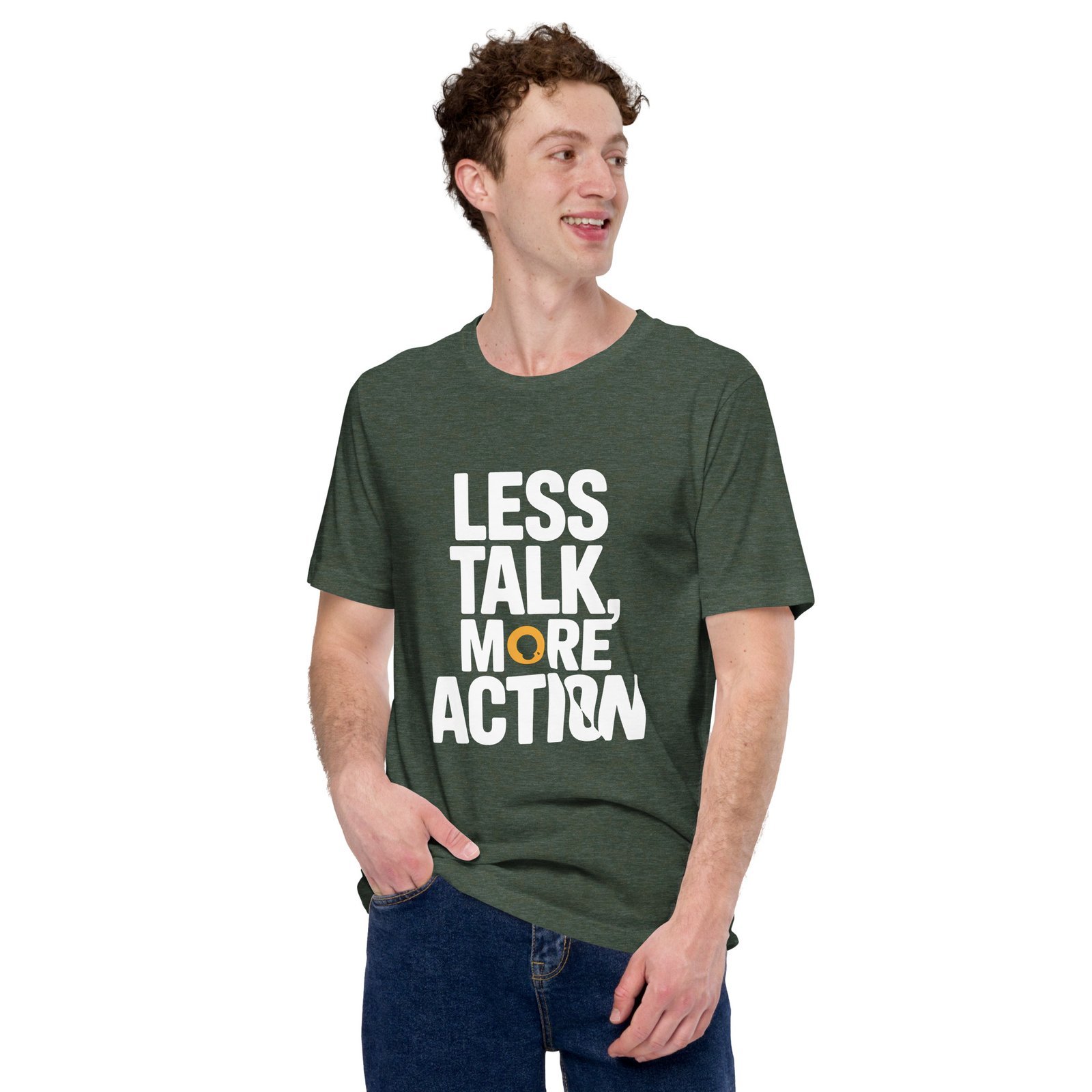 Less Talk More Action t-shirt - Image 13