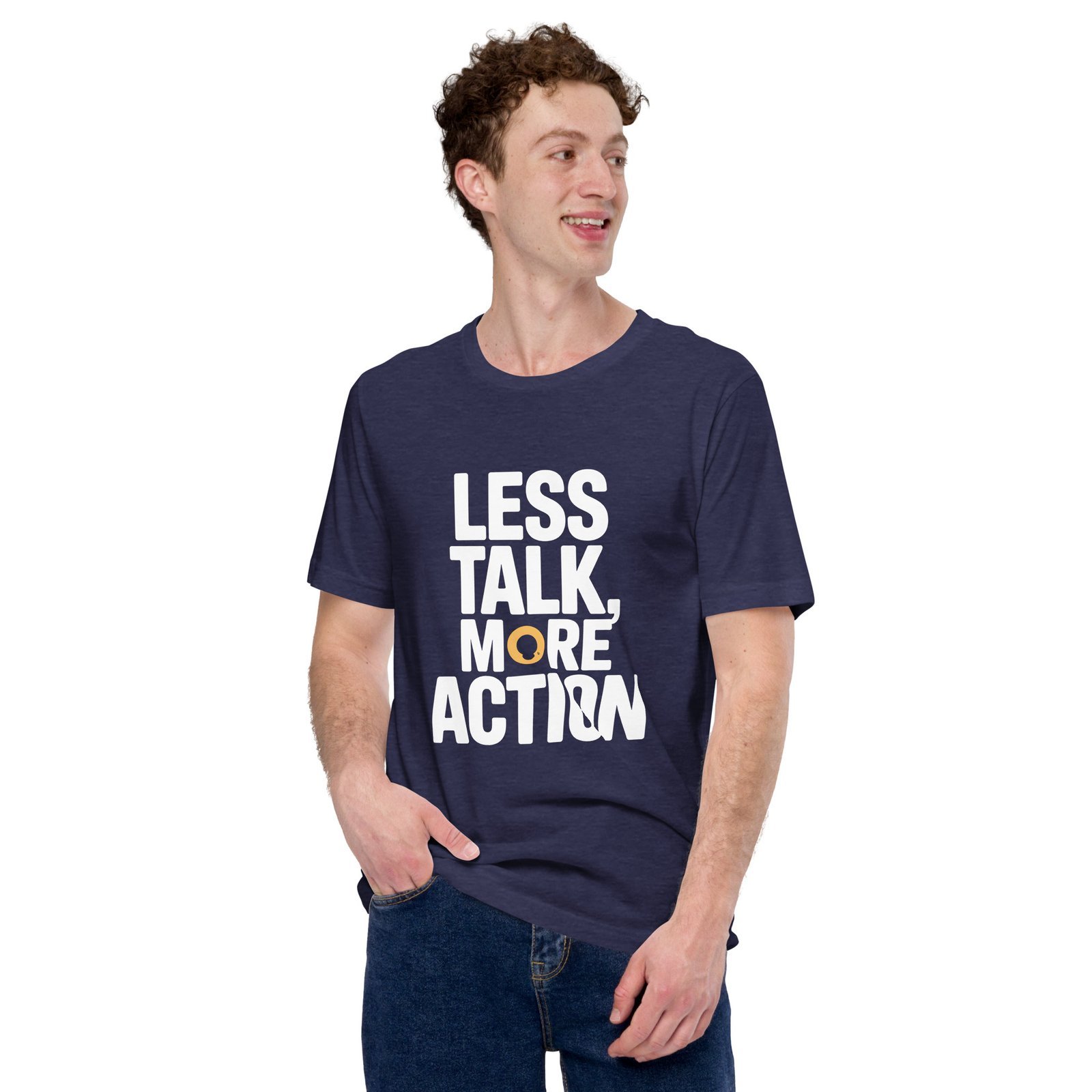 Less Talk More Action t-shirt - Image 7