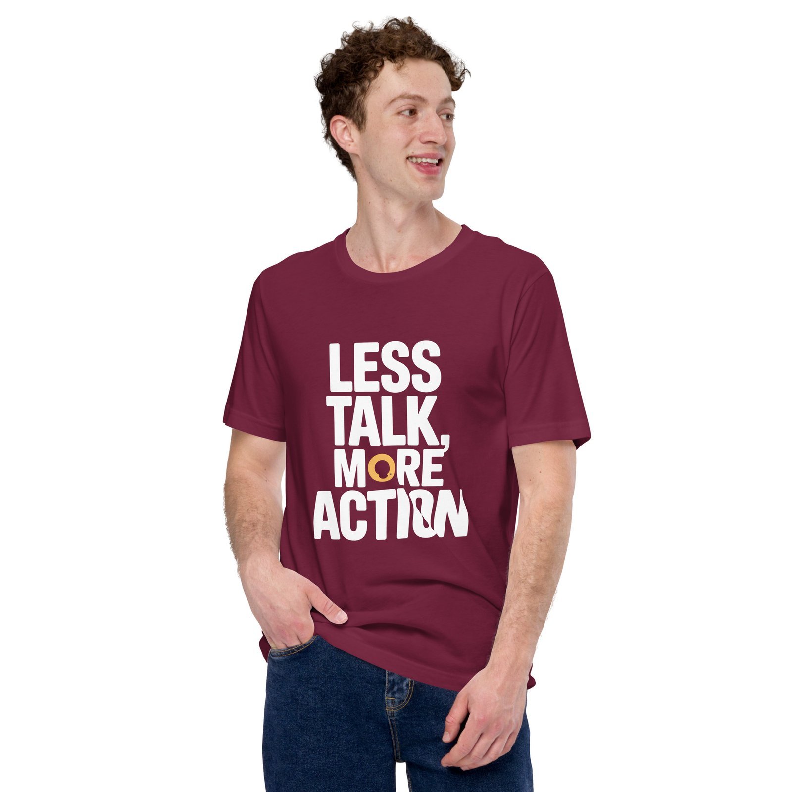 Less Talk More Action t-shirt - Image 8