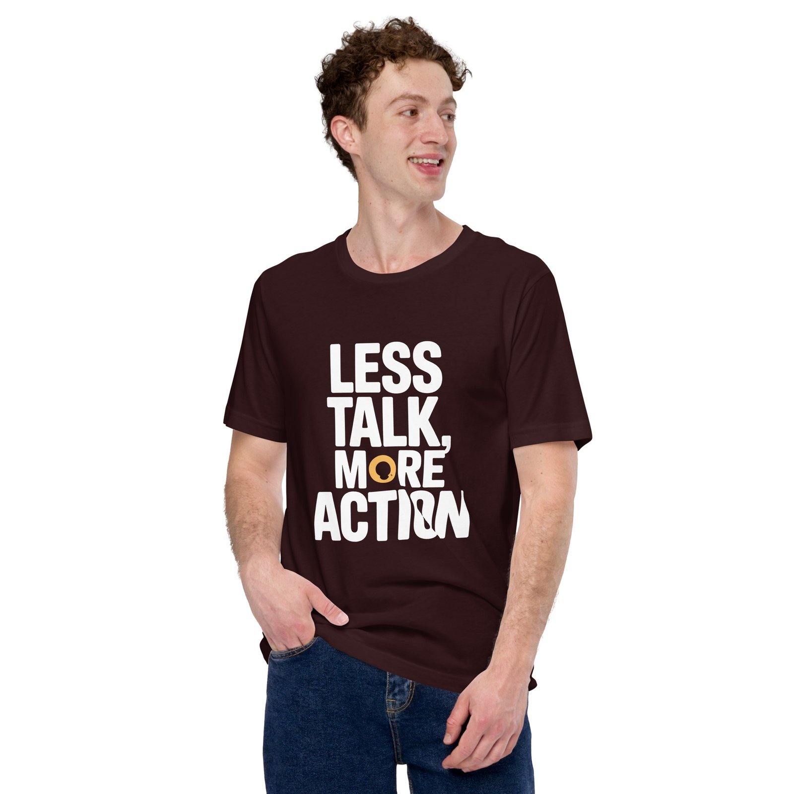 Less Talk More Action t-shirt - Image 3