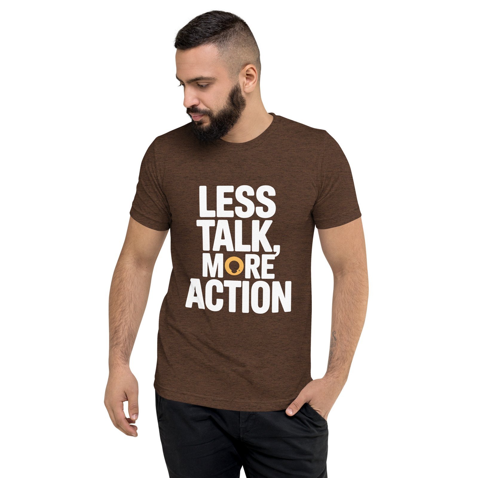 Less Talk More Action Short sleeve t-shirt - Image 4