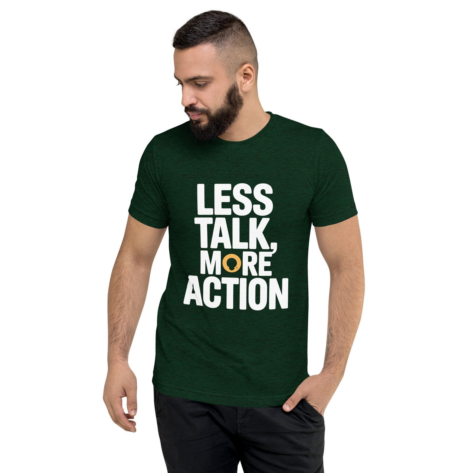Less Talk More Action Short sleeve t-shirt - Image 3