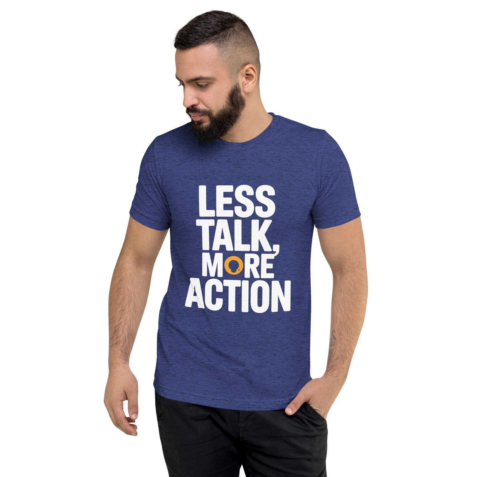Less Talk More Action Short sleeve t-shirt - Image 6