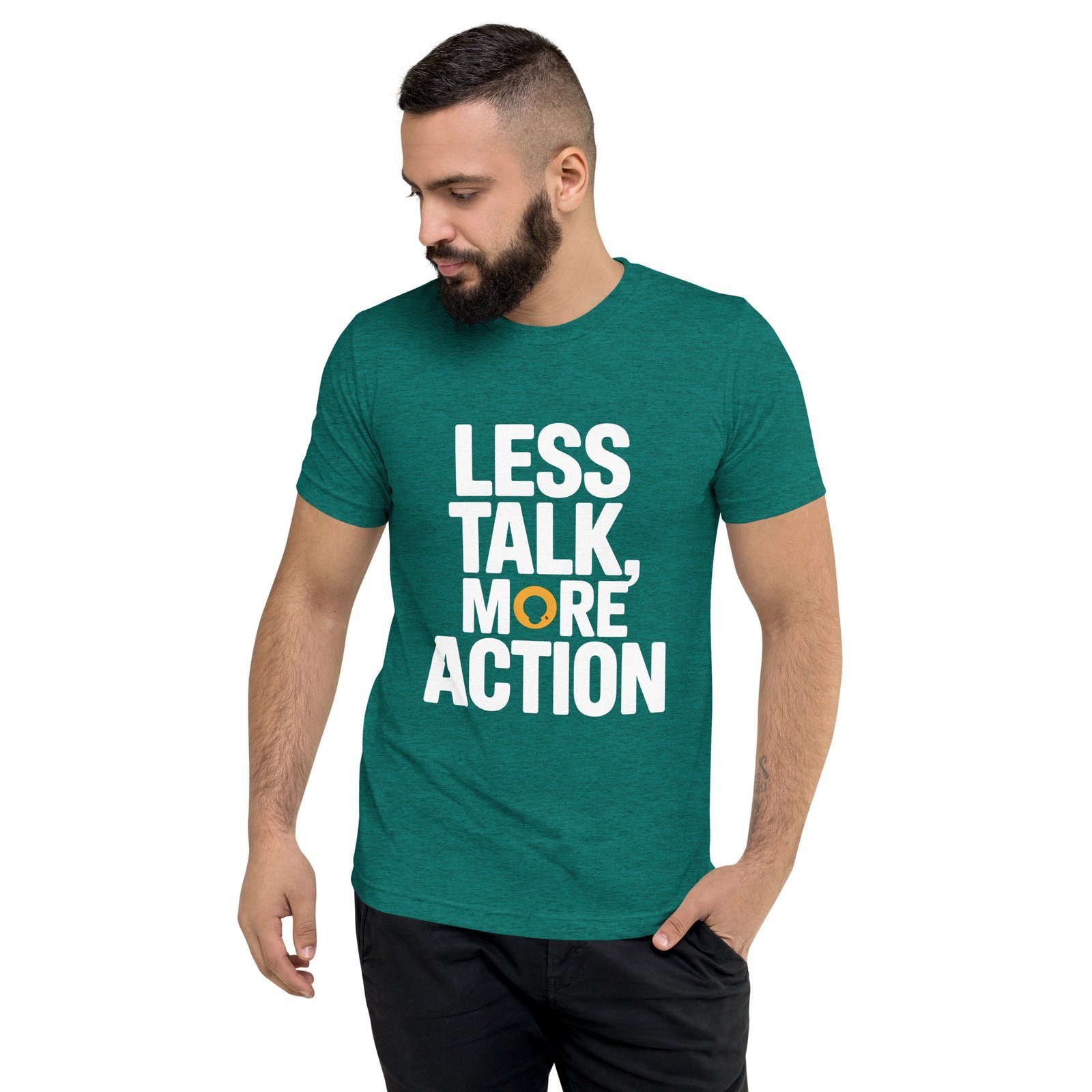 Less Talk More Action Short sleeve t-shirt - Image 7