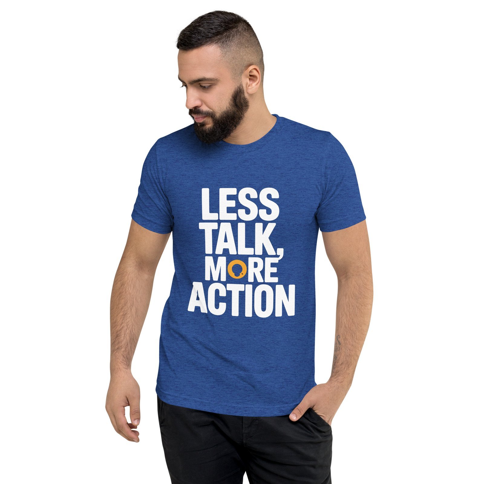 Less Talk More Action Short sleeve t-shirt - Image 5